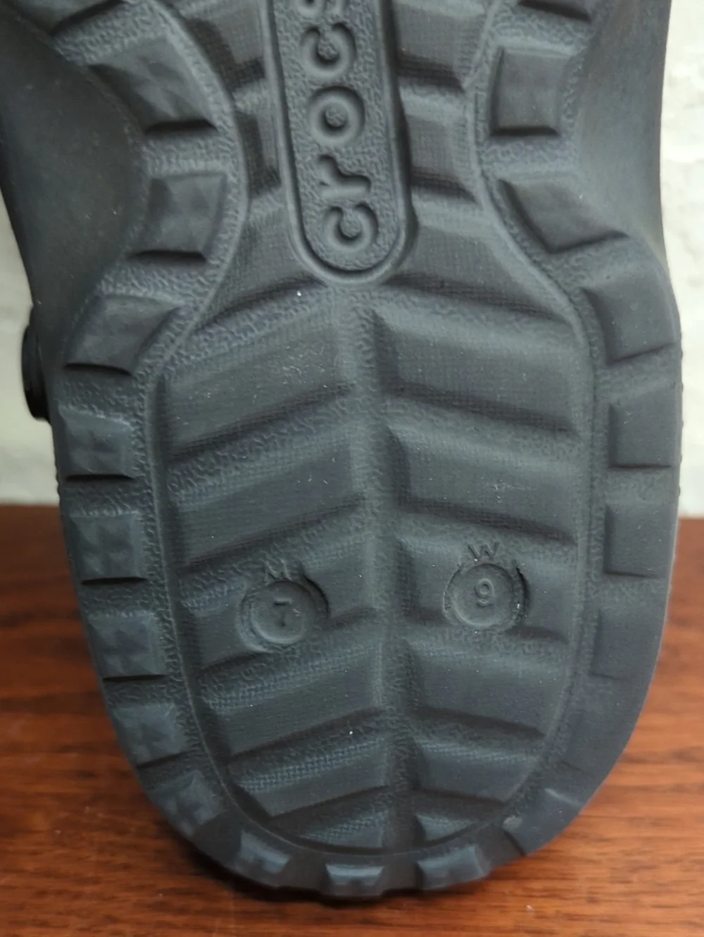 CROCS Men's Black Specialist Work Clog M 7 / W 9